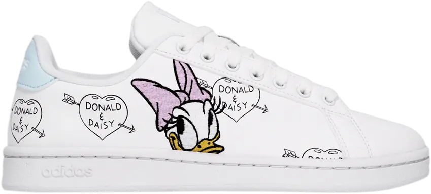  Adidas Disney x Wmns Grand Court &#039;Daisy Duck&#039;
