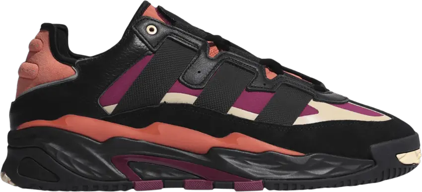  Adidas Niteball &#039;Black Power Berry Orange Tint&#039;