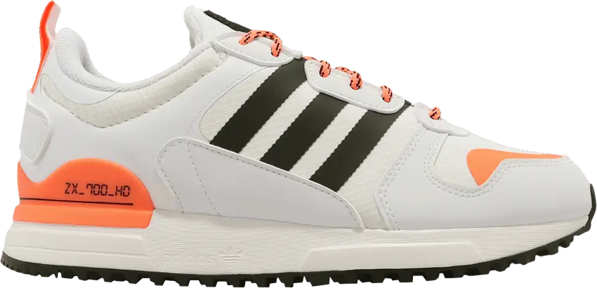  Adidas ZX 700 HD J &#039;White Beam Orange&#039;