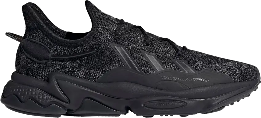  Adidas Wmns Ozweego Knit &#039;Black Grey&#039;