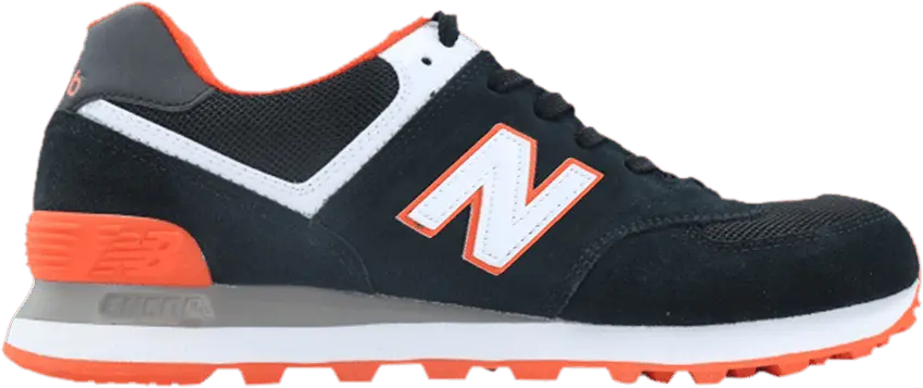  New Balance 574 Core Plus &#039;Black Orange&#039;