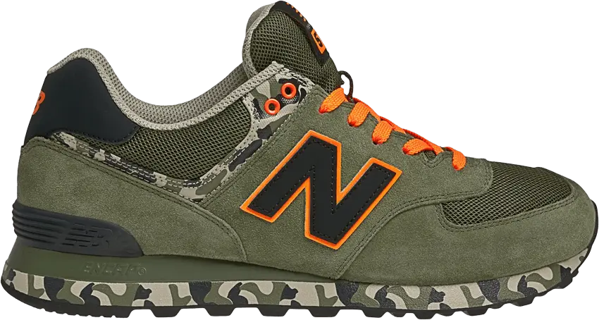  New Balance 574 &#039;Camo Pack - Army Green&#039;