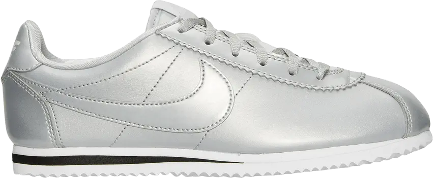  Nike Cortez SE GS &#039;Metallic Platinum&#039;