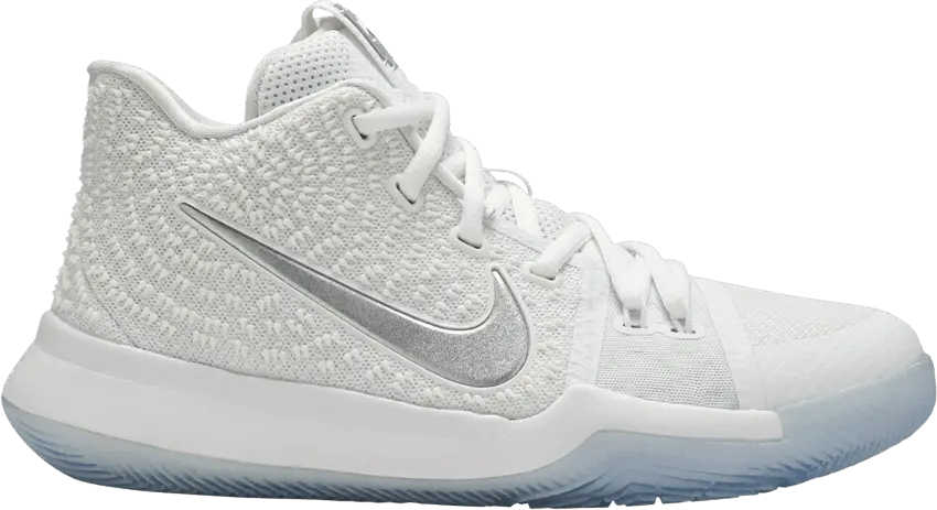 Nike Kyrie 3 GS &#039;White Chrome&#039;