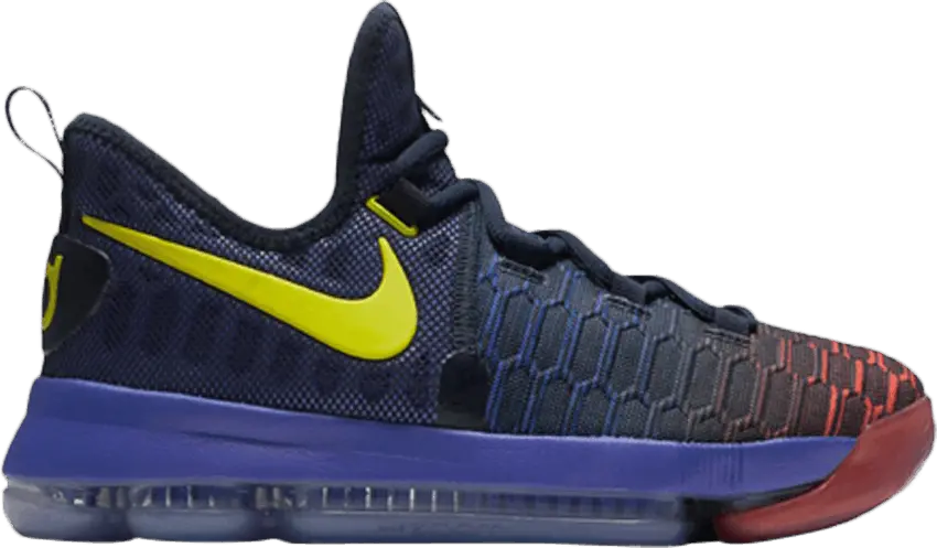  Nike KD 9 GS &#039;Roar From the Floor&#039;