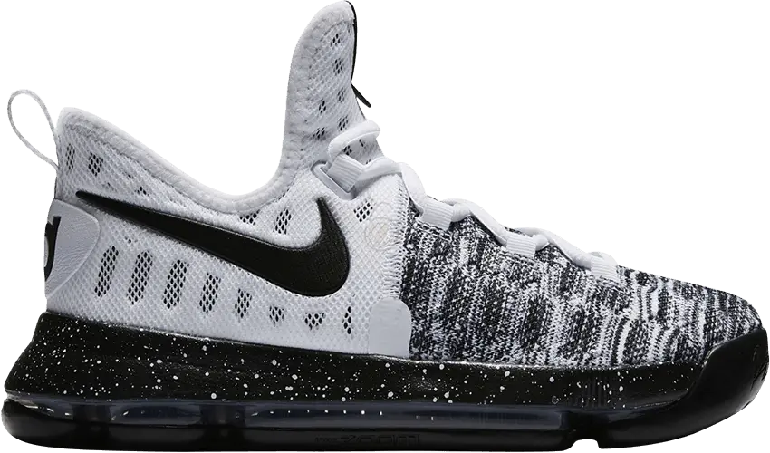 Nike Zoom KD 9 GS &#039;Oreo&#039;