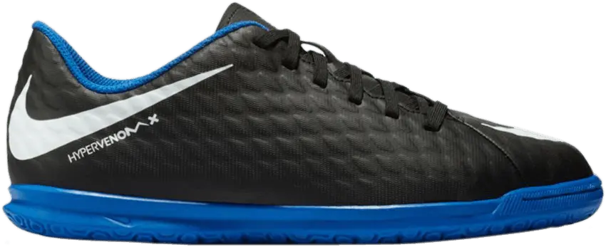  Nike HypervenomX Phade 3 IC GS &#039;Black Royal&#039;