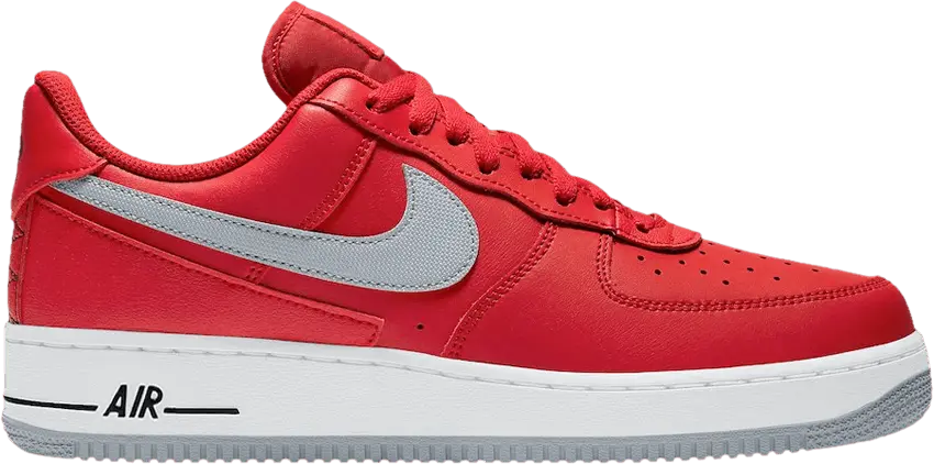  Nike Air Force 1 Low Technical Stitch University Red