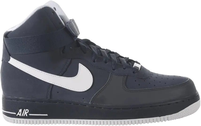  Nike Air Force 1 High &#039;07 Suede &#039;Obsidian&#039;