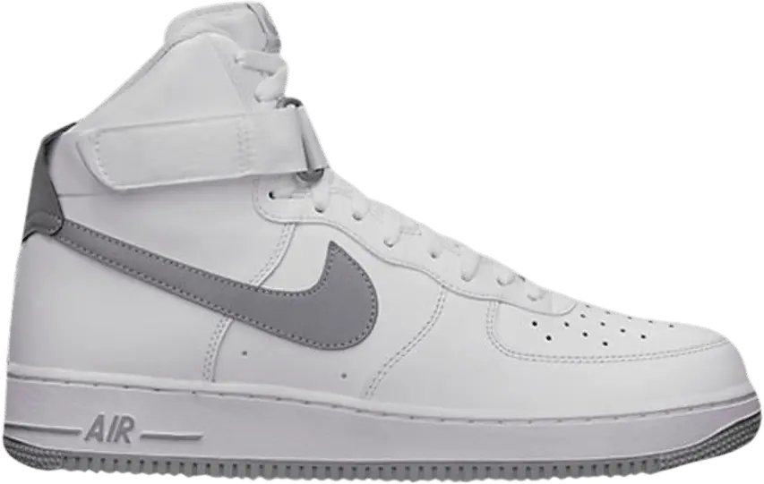  Nike Air Force 1 High &#039;07 &#039;White Reflect Silver&#039;