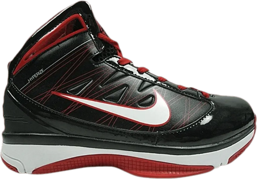  Nike Hyperize &#039;Black Varsity Red&#039;