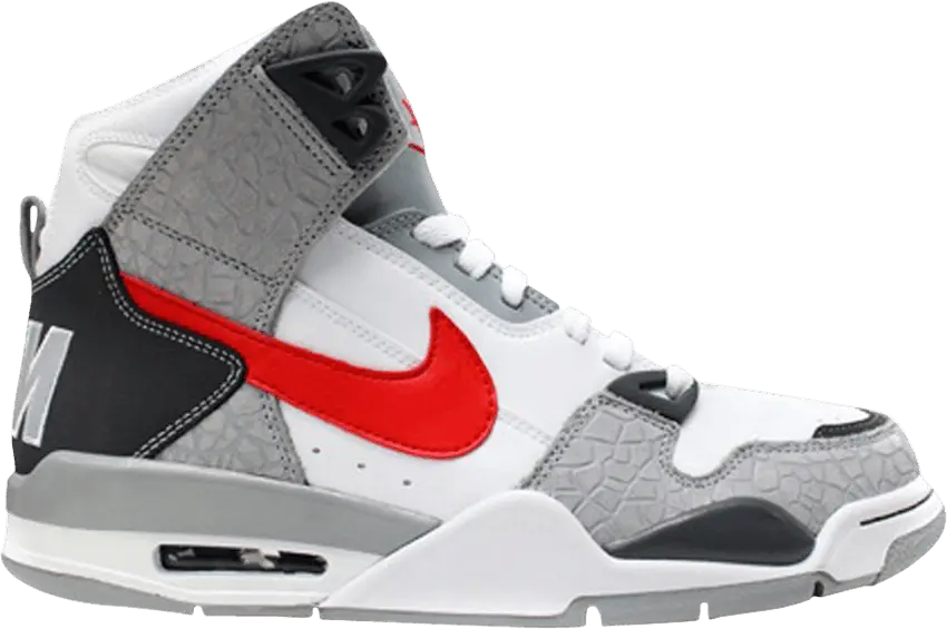  Nike Air Flight Condor High &#039;White Chilling Red Grey&#039;