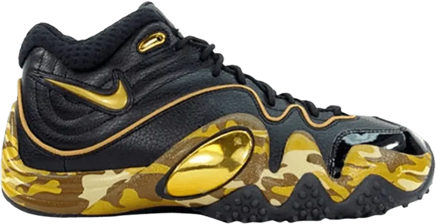 Nike Zoom Uptempo 5 Premium &#039;Black Metallic Gold Camo&#039;