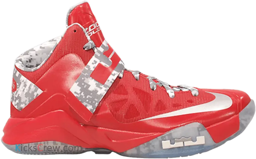  Nike LeBron Zoom Soldier 6 &#039;Ohio State&#039;