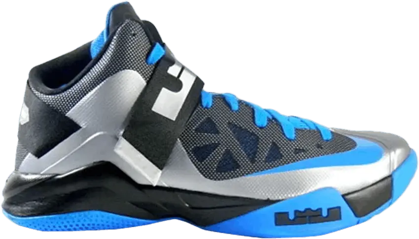  Nike LeBron Zoom Soldier 6 &#039;Wolf Grey Photo Blue&#039;