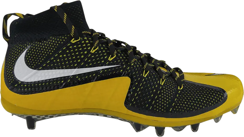  Nike Vapor Untouchable TD Flyknit &#039;Black Yellow&#039;