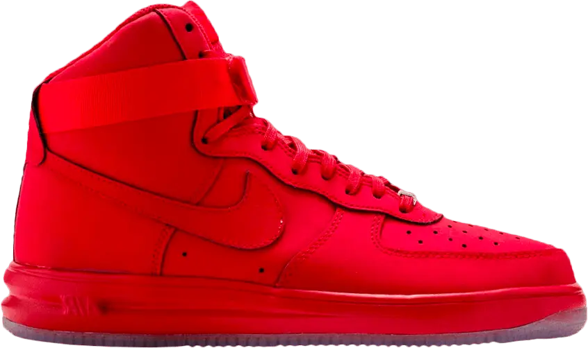  Nike Lunar Force 1 HI &#039;14 &#039;University Red&#039;