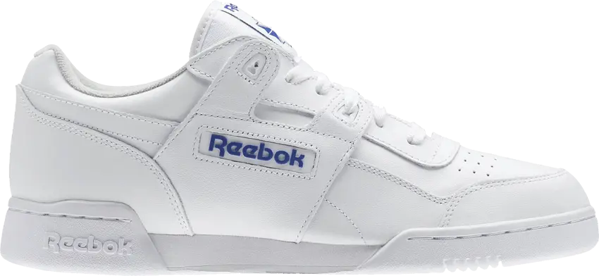  Reebok Workout Plus White Royal
