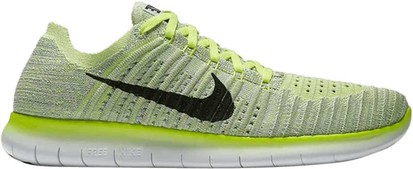  Nike Free RN Flyknit &#039;Platinum Volt&#039;