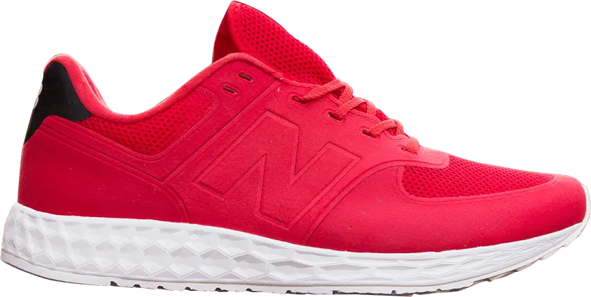  New Balance 574 Fresh Foam Red