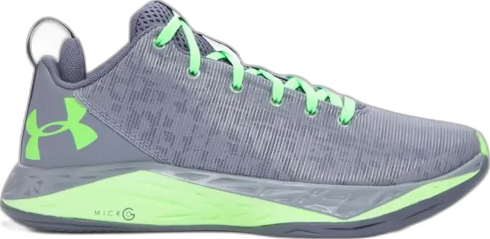  Under Armour Fire Shot Low Steel Lime Green (GS)