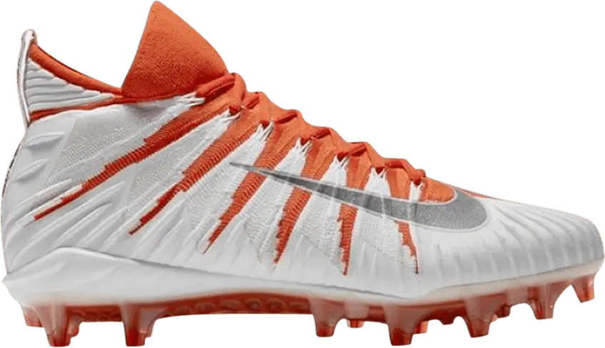  Nike Alpha Menace Elite Mid &#039;Brilliant Orange White&#039;