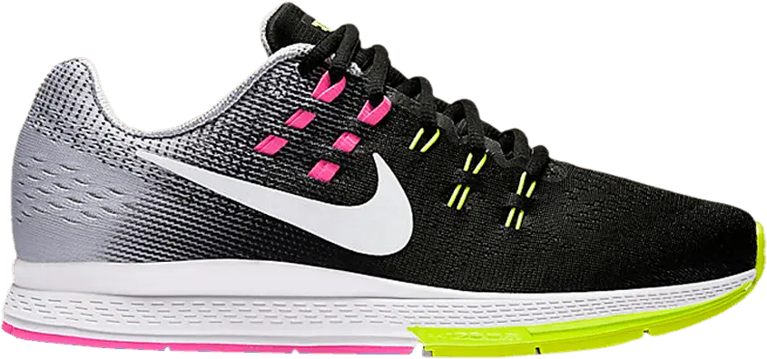  Nike Wmns Air Zoom Structure 19 &#039;Black Pink&#039;