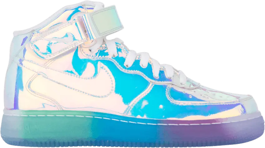  Nike Wmns Air Force 1 Mid iD &#039;Iridescent&#039;