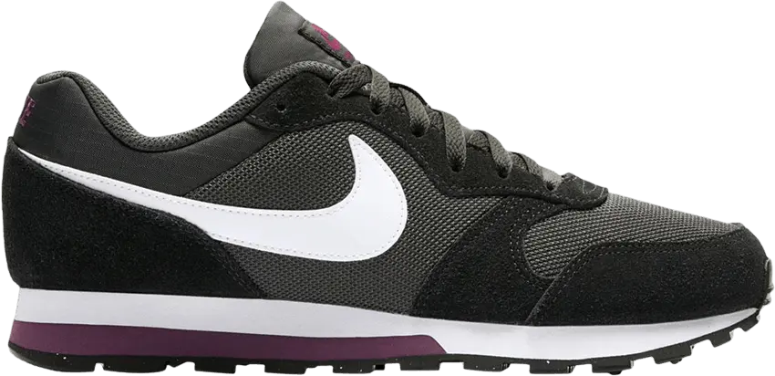 Nike Wmns MD Runner 2 &#039;Anthracite Bordeaux&#039;