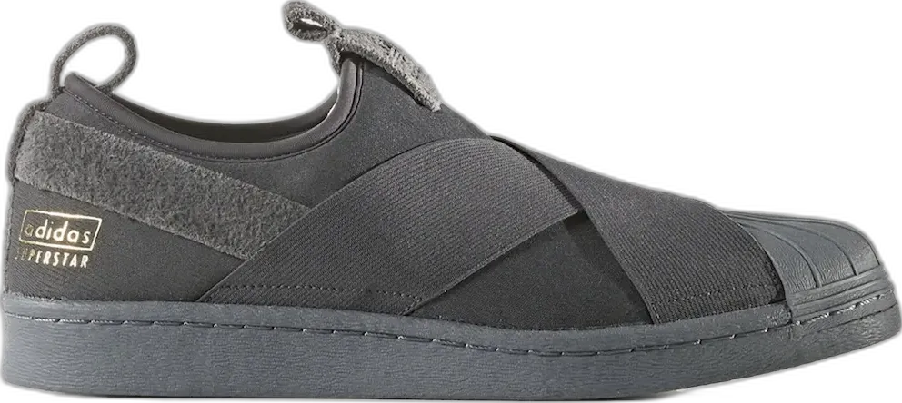  Adidas adidas Superstar Slip-On Utility Black Grey Five