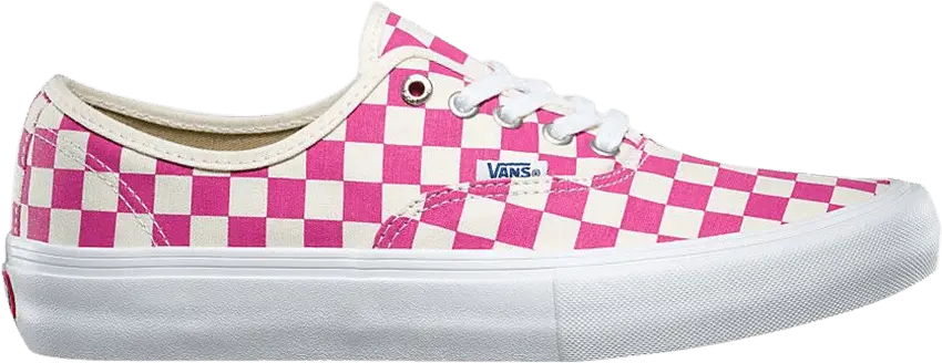  Vans Authentic Pro Checkerboard Fuchsia