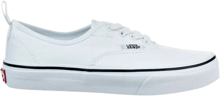  Vans Authentic Elastic Lace Kids &#039;True White&#039;