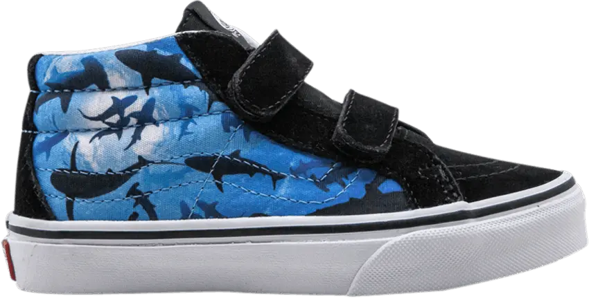  Vans Sk8-Mid Reissue V Kids &#039;Shark Swim&#039;