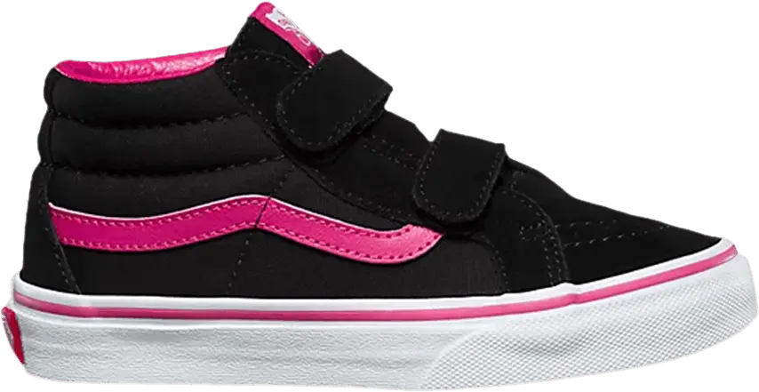  Vans Sk8-Mid Reissue V Kids &#039;Pop - Magenta Black&#039;