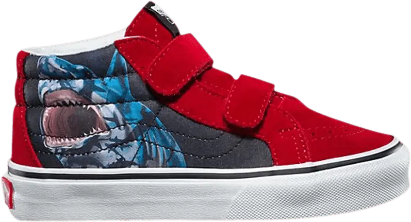  Vans Sk8-Mid Reissue V Kids &#039;Sharks&#039;