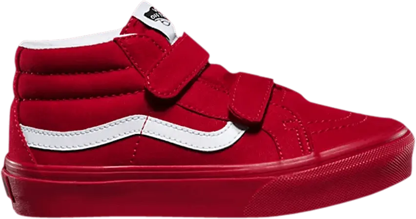  Vans Sk8-Mid Reissue V Kids &#039;Mono - Chili Pepper&#039;