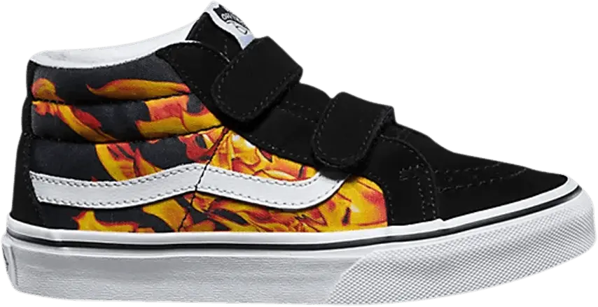  Vans Sk8-Mid Reissue V Kids &#039;Digi Flame&#039;