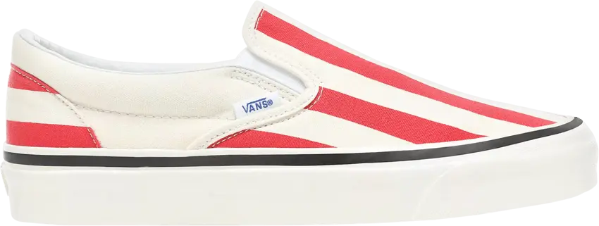  Vans Classic Slip-On 98 DX &#039;Anaheim Factory - Red Big Stripes&#039;