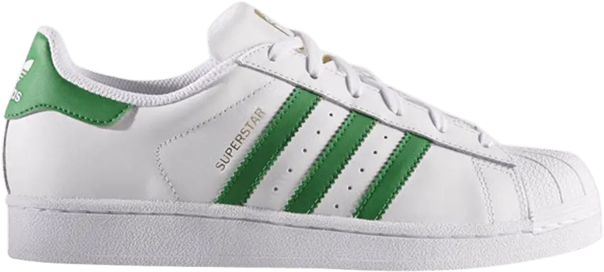  Adidas Wmns Superstar &#039;White Green&#039;