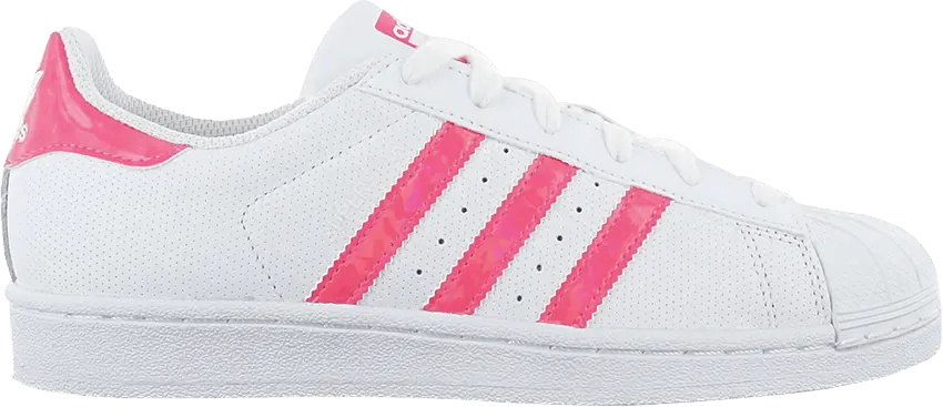  Adidas Superstar J &#039;Real Pink&#039;