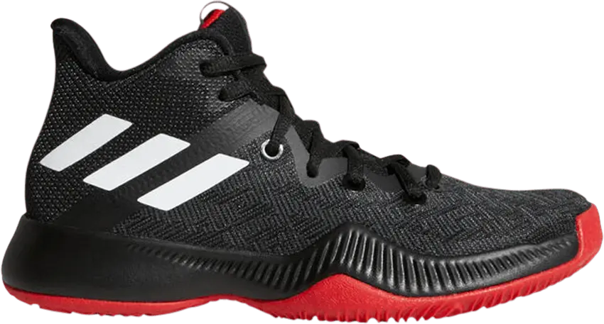  Adidas Mad Bounce J &#039;Black Scarlet&#039;