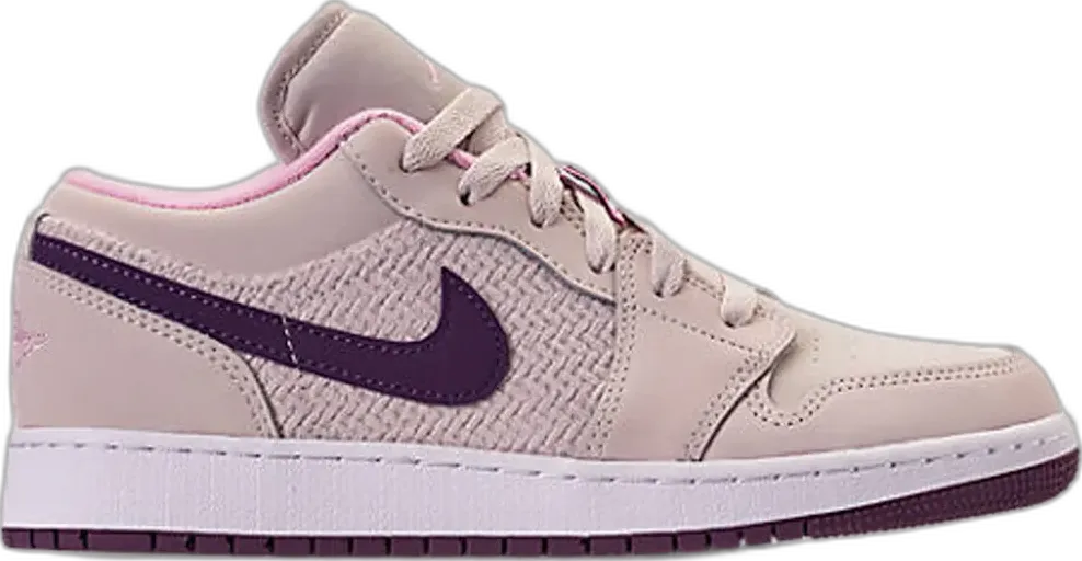 Jordan 1 Low Night Purple Pro Purple (GS)