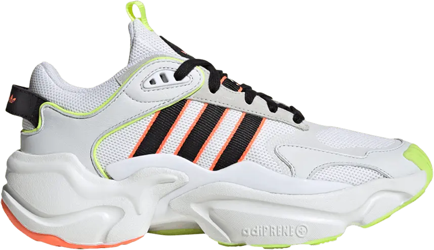  Adidas Wmns Magmur Runner &#039;Crystal White Neon&#039;
