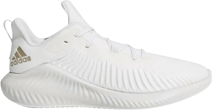  Adidas Alphabounce+ Run EM &#039;Crystal White&#039;