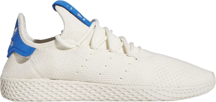  Adidas Pharrell x Tennis Hu &#039;White Blue&#039;