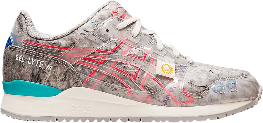  Asics ASICS Gel-Lyte III OG Recycle Felt Diva Pink