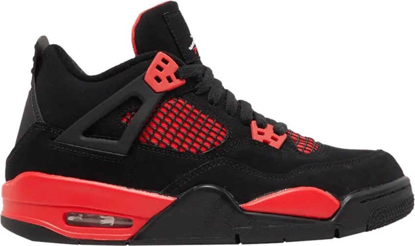  Air Jordan 4 Retro GS &#039;Red Thunder&#039; Sample