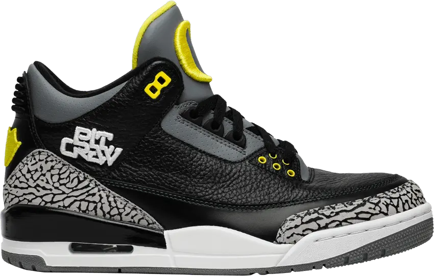  Air Jordan 3 Retro &#039;Oregon Pit Crew&#039; Sample