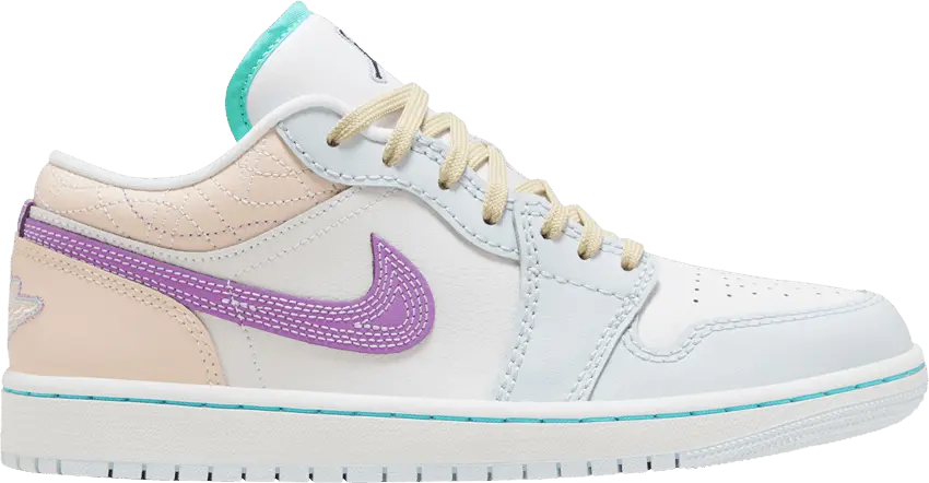  Wmns Air Jordan 1 Low &#039;Multi-Color Sashiko&#039;