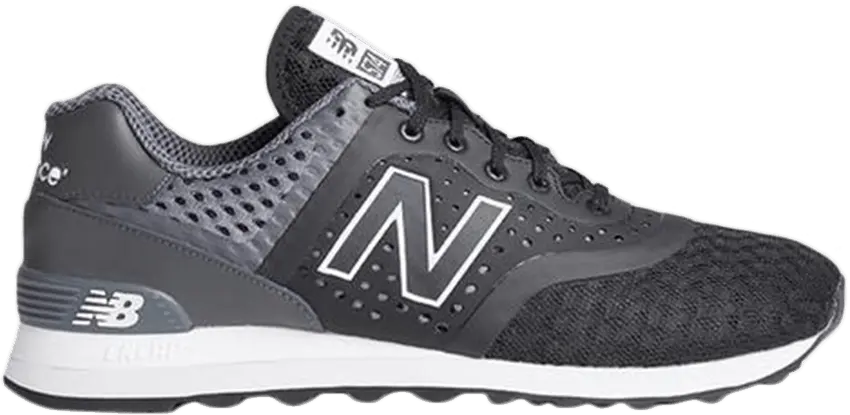  New Balance 574 Re-Engineered &#039;Black Grey&#039;